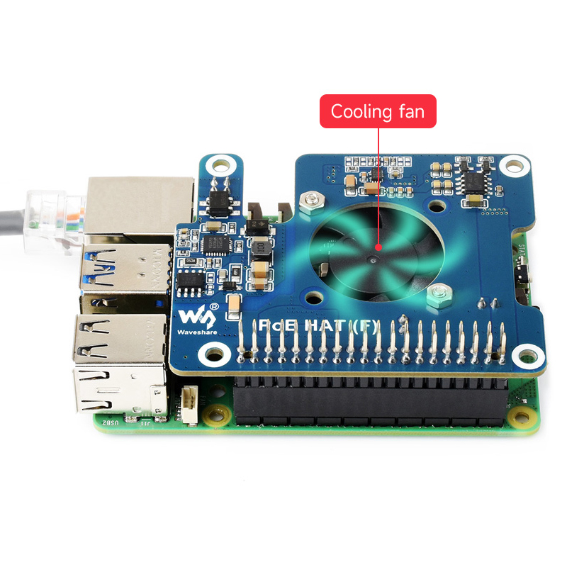 Raspberry Pi 5 PoE HAT (F) 802 - مراجعة Argon One V3 M.2 Nvme Case وسعره