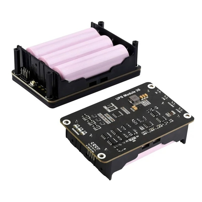 وحدة إمداد الطاقة 3S لسلسلة Ra - مراجعة Raspberry Pi Uninterrupted Power Supply Ups 18650 وسعره